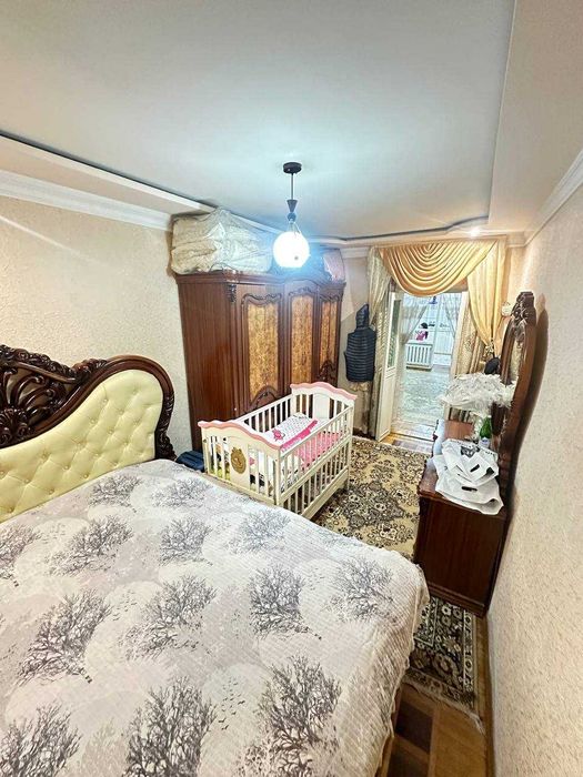 Тинчлик 2/1/5 кирпич 77 серия 
комнаты совмещенный