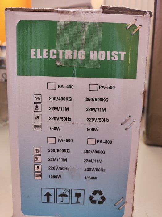 Scripete Palan 800 kg: