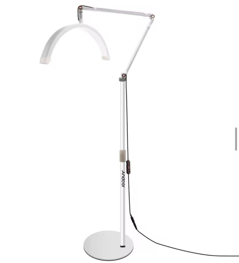 Козметична LED лампа, лампа полумесец, температура 3000K-6000K, 20W