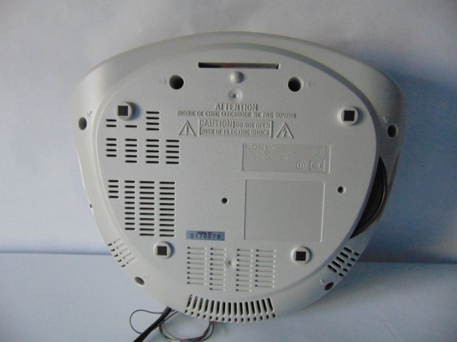 Radio Sony cu ceas și cd