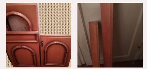 Отдам на дрова .Мебельные двери