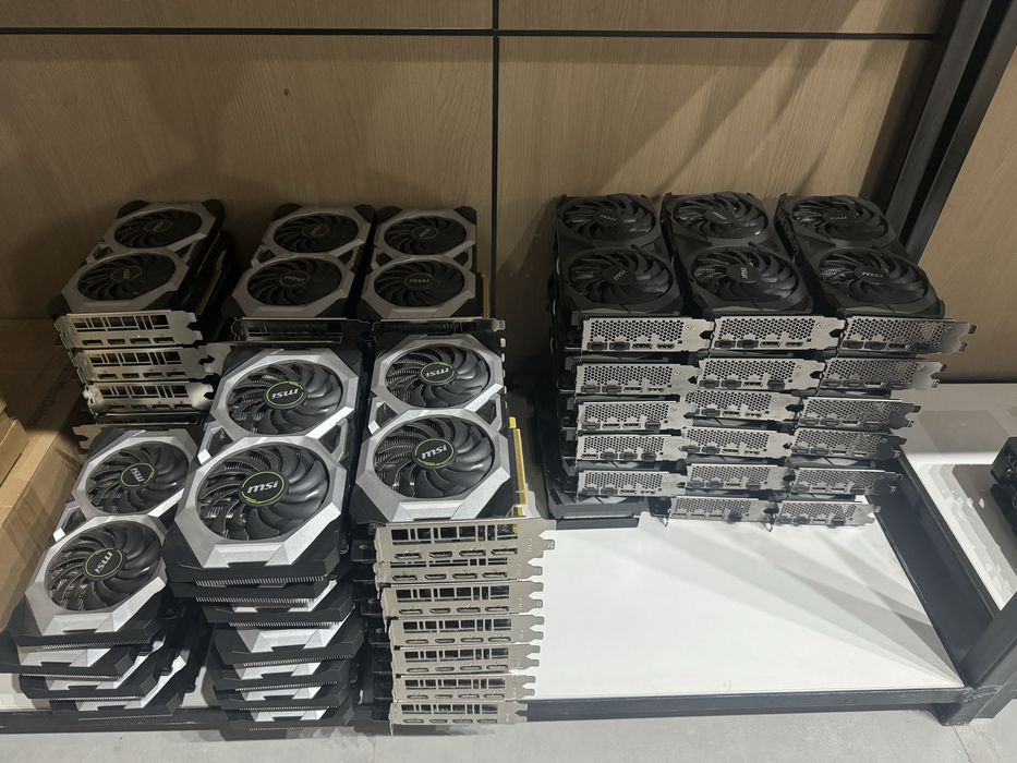 Б/У видеокарты 2060 Super в наличии