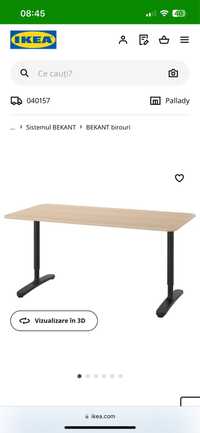 Birou Berkant 160x80