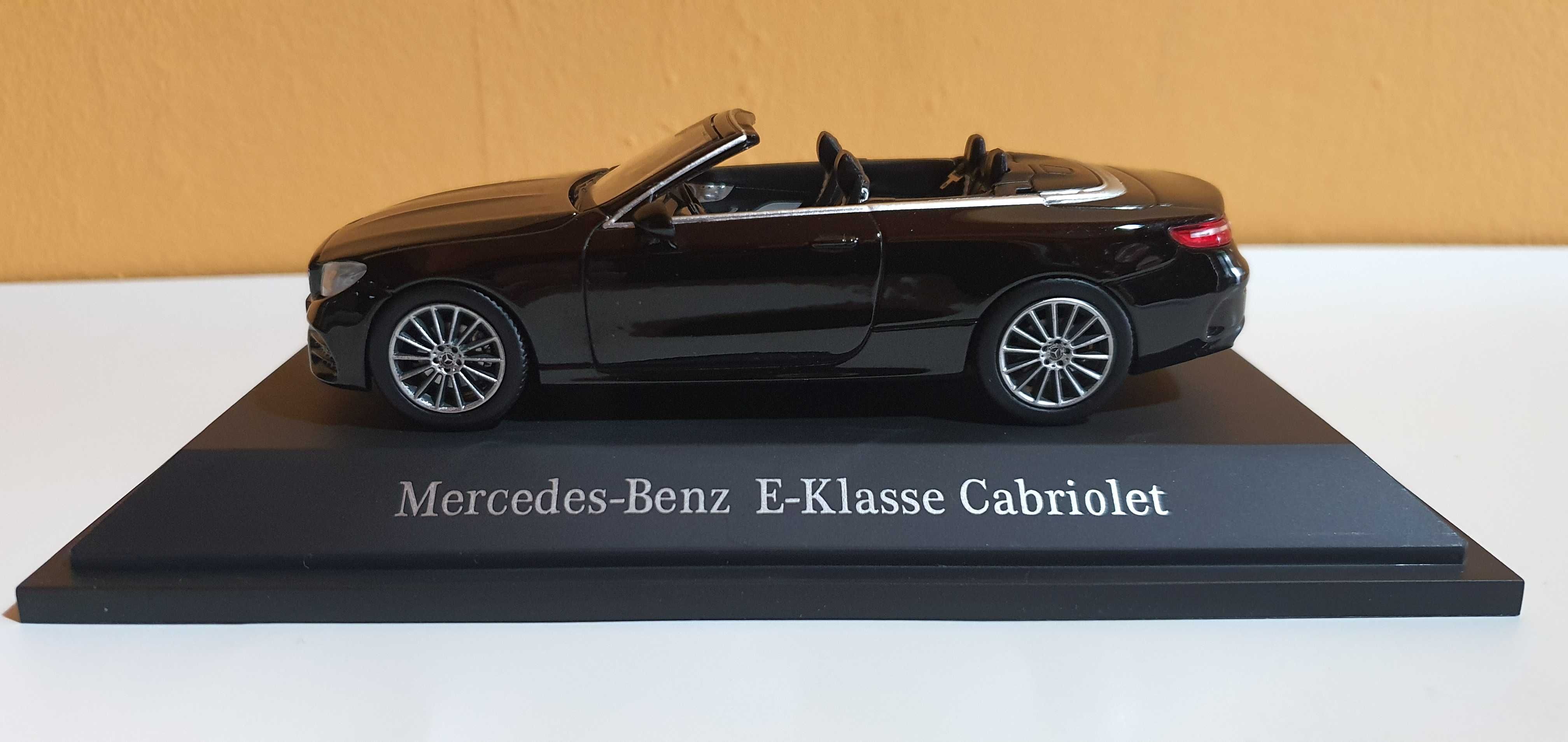 Set 4 Machete 1:43 Mercedes-Benz E-Class Sedan, Coupe, Cabrio, EQE