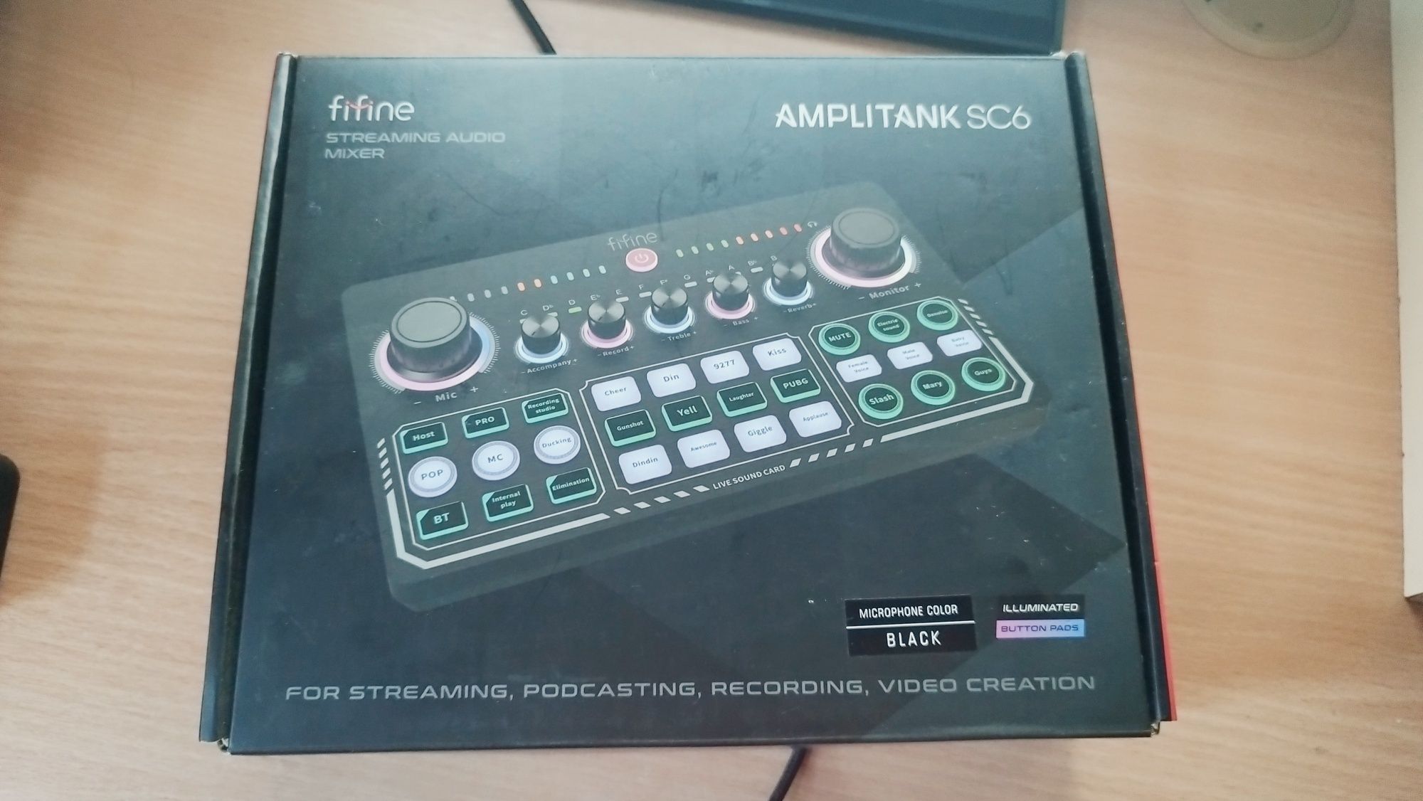 FIFINE AMPLITANK SC6 Аудио стримерский микшер