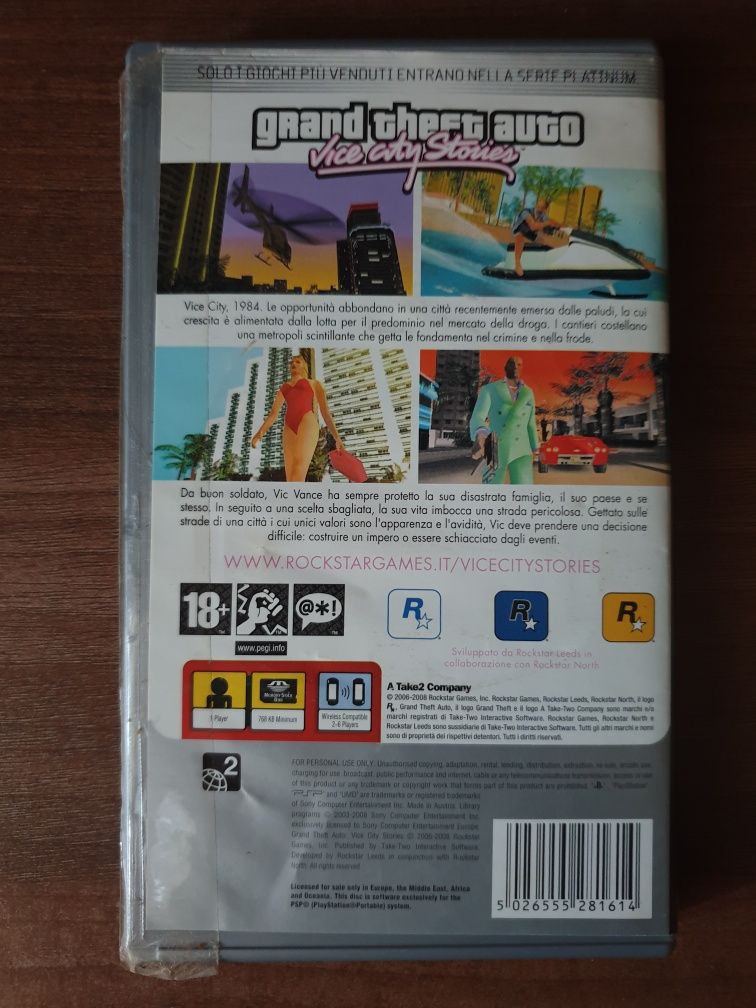 GTA/Grand Theft Autp Vice City Stories PSP/Playstation Portabil