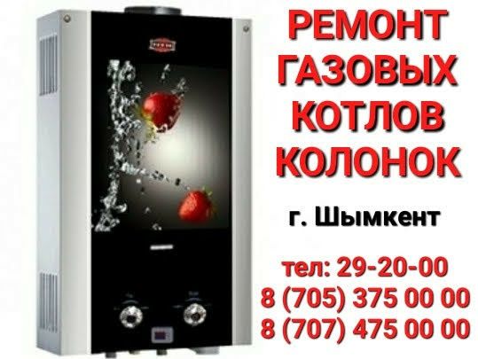 Ремонт Газовой колонки Газового котла Холодильника Стиральная машинка