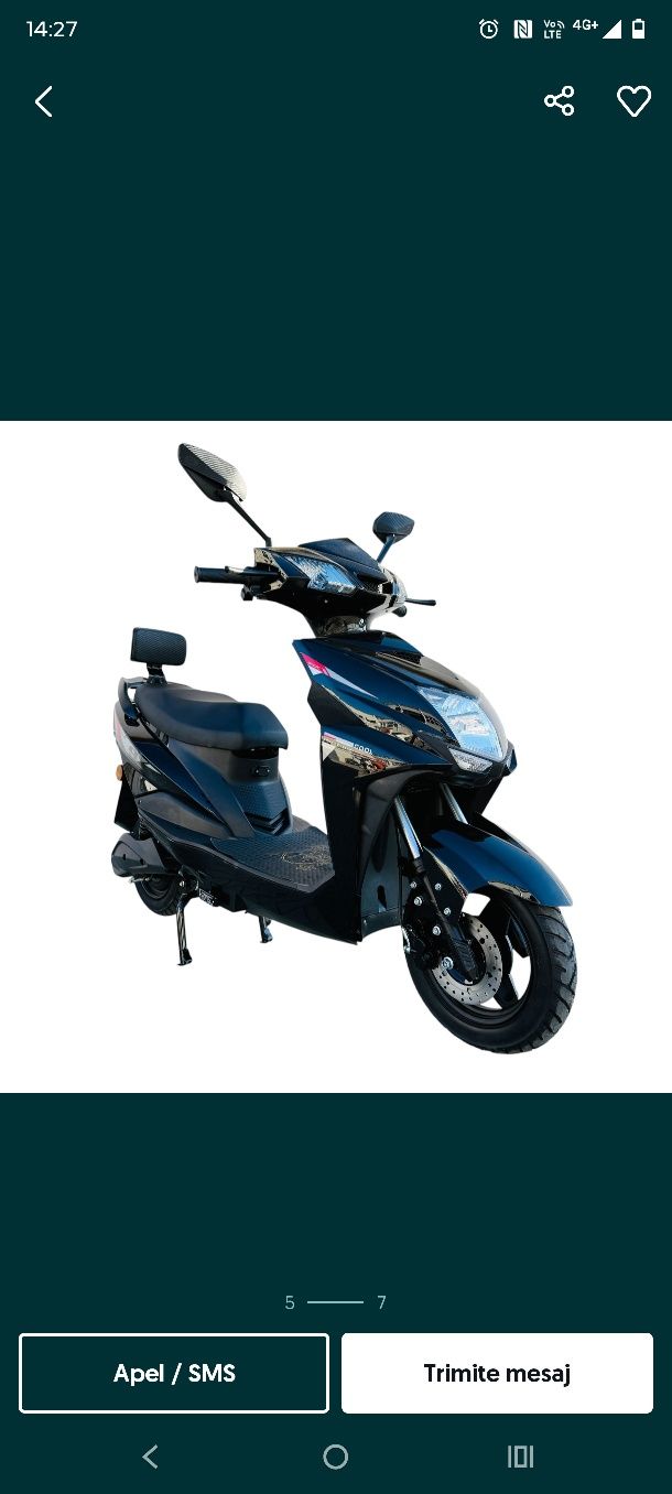 Scuter electric 1500 w