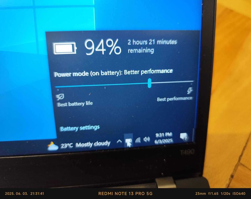 Laptop Lenovo Thinkpad T490, I5, gen8, 24Gb DDR4, 256Gb SSD, Garantie!