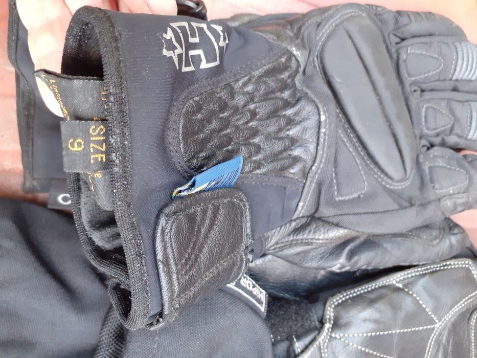 Manusi moto bărbați/cu protectii degete/L,9
