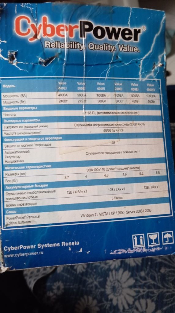 CuberPower Источник бесперебойного питания