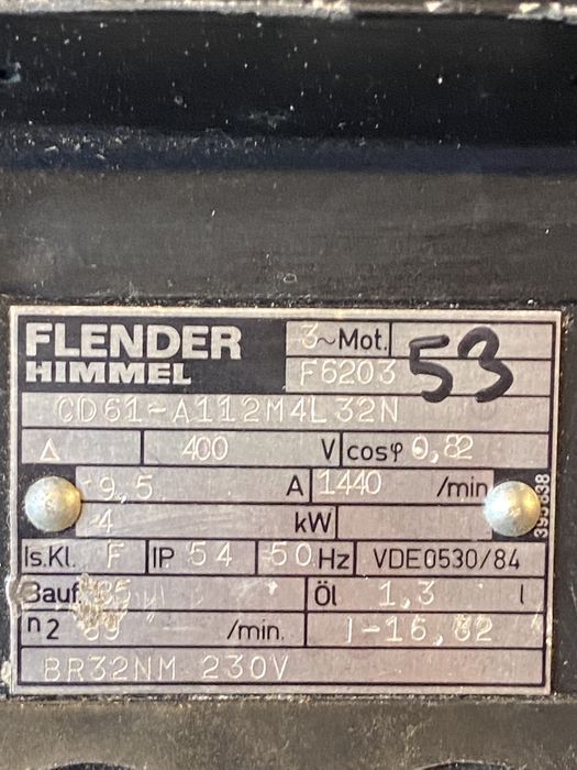 Vand motor 4 kw cu reductor