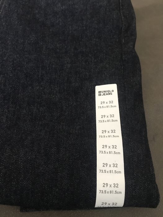 Blugi Uniqlo noi cu eticheta W29 L32