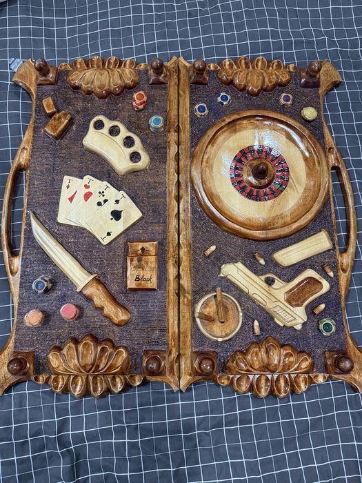 Нарды новые ручная работа