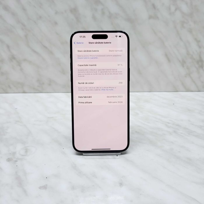 iPhone 15 Pro Max 256GB 91% Baterie Zeus Amanet Militari 32851