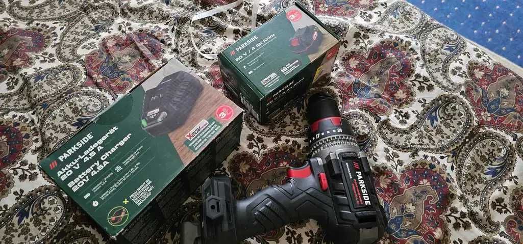 bormasina cu percutie, Parkside Performance, 20V PSBSAP 20-Li C3