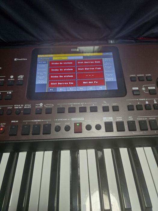 Set korg pa1000 pa700 korg pa5x Automat Sau Manual 2025