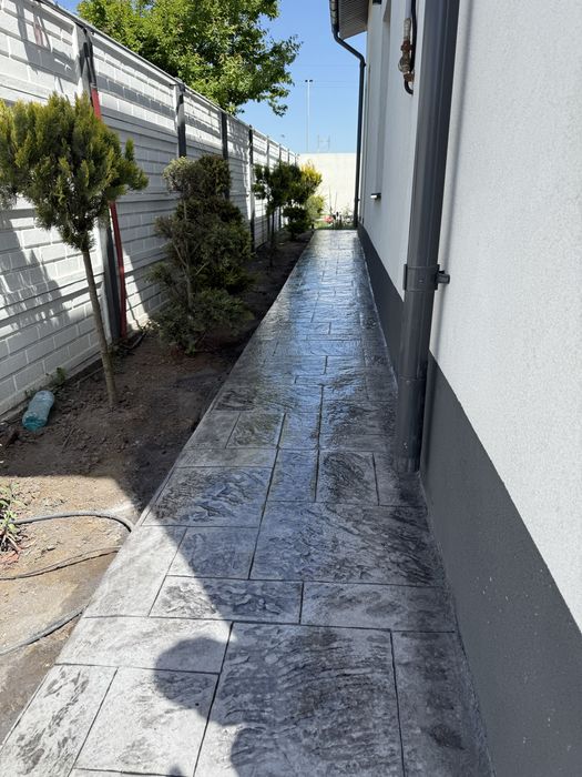 Beton amprentat!