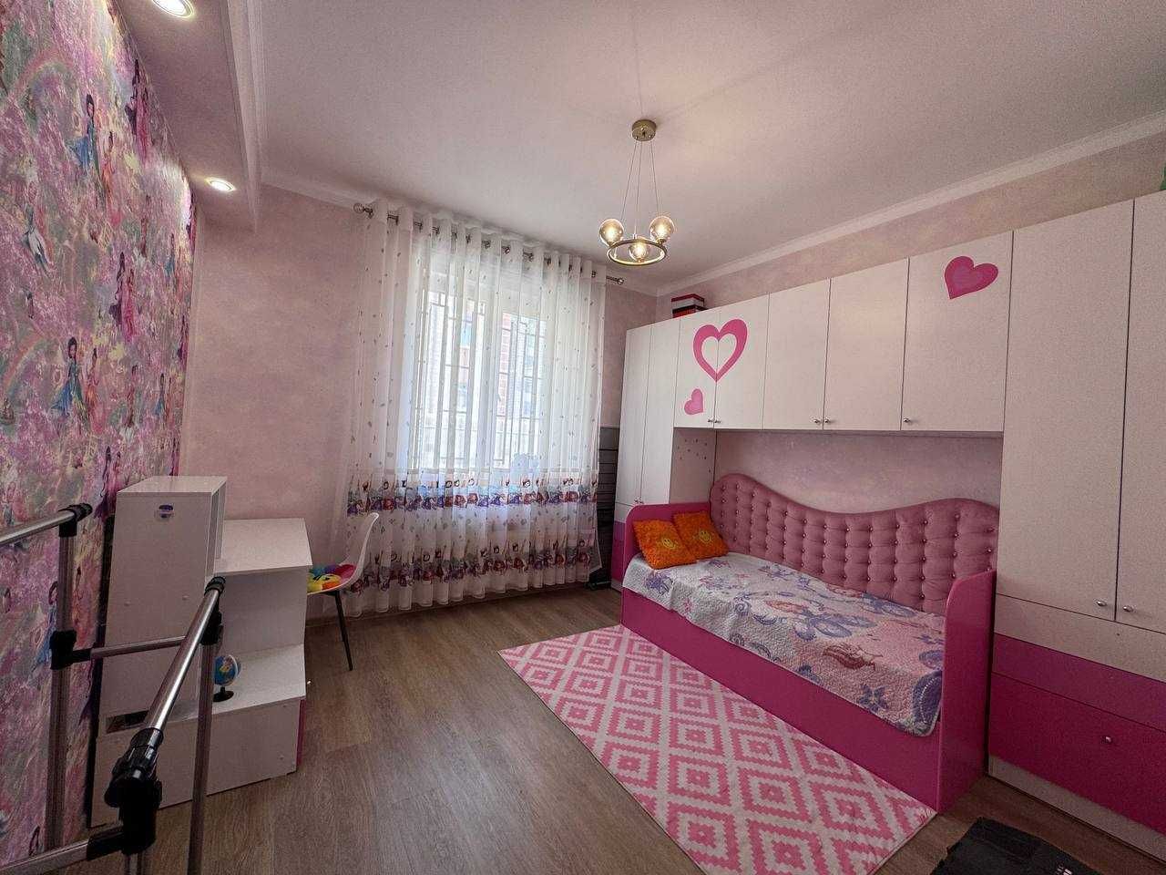 4 хоналик (2+2) дуплекс квартира 1 этаж, шарк 1 , корзинка