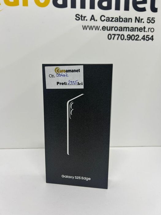 Telefon mobil Samsung Galaxy S25 Edge, 12GB RAM, 256GB -I-