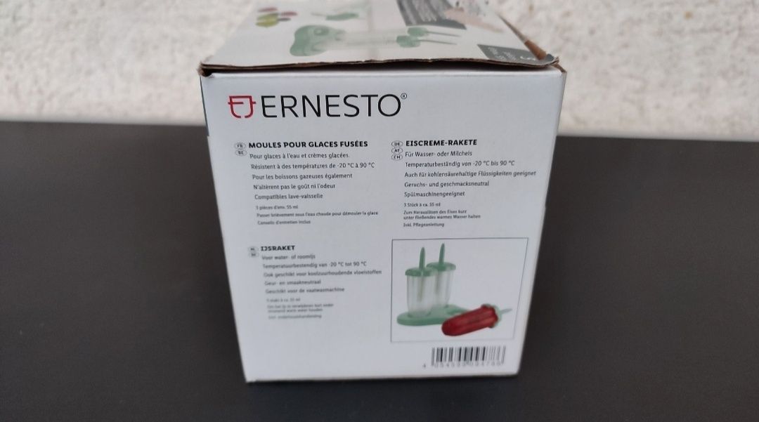 set 3 forme din silicon pentru inghetata ERNESTO copii acadele gheata