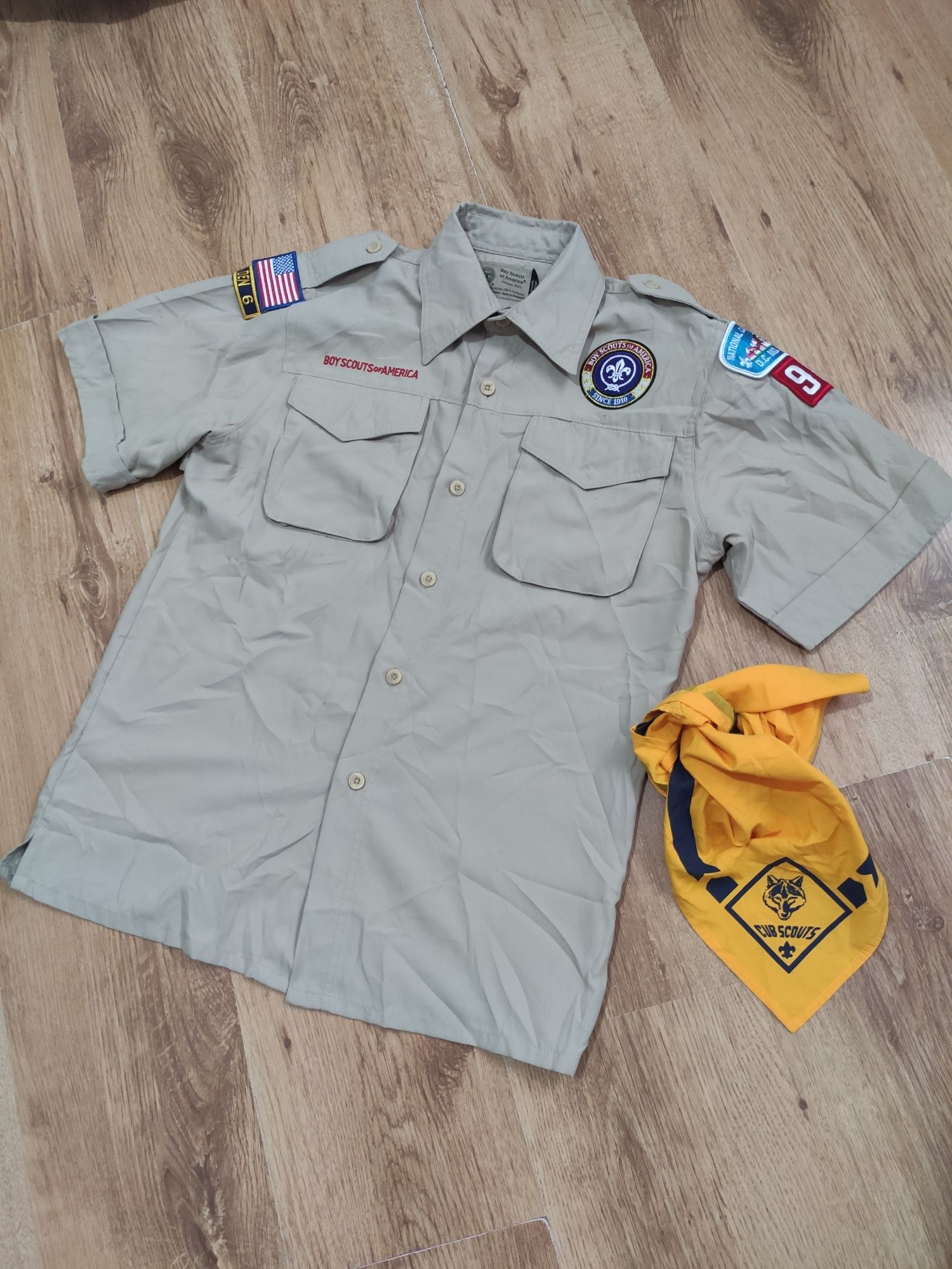 Cămașă cercetași Boy Scouts Of America mărimea 12-14 ani