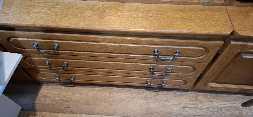 Mobila de sufragerie lemn masiv de stejar