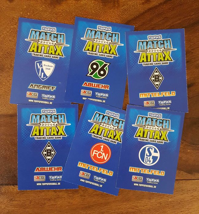 Колекционерски карти с футболисти Topps. Bundesliga 2008-2009 – 30 бр.