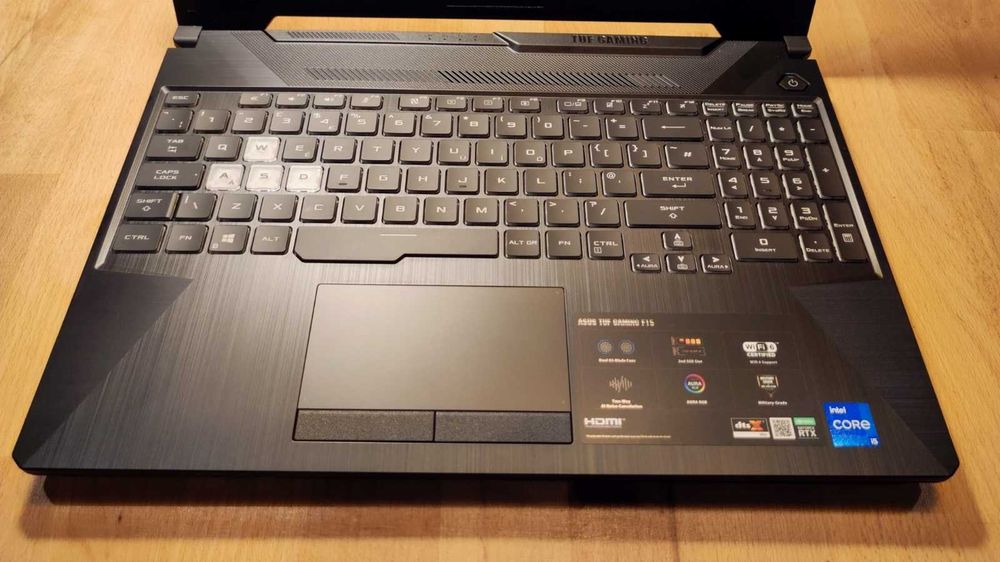 Laptop Gaming ASUS TUF F15 11400H 32Gb NVIDIA RTX 3050 Ecran 144Hz