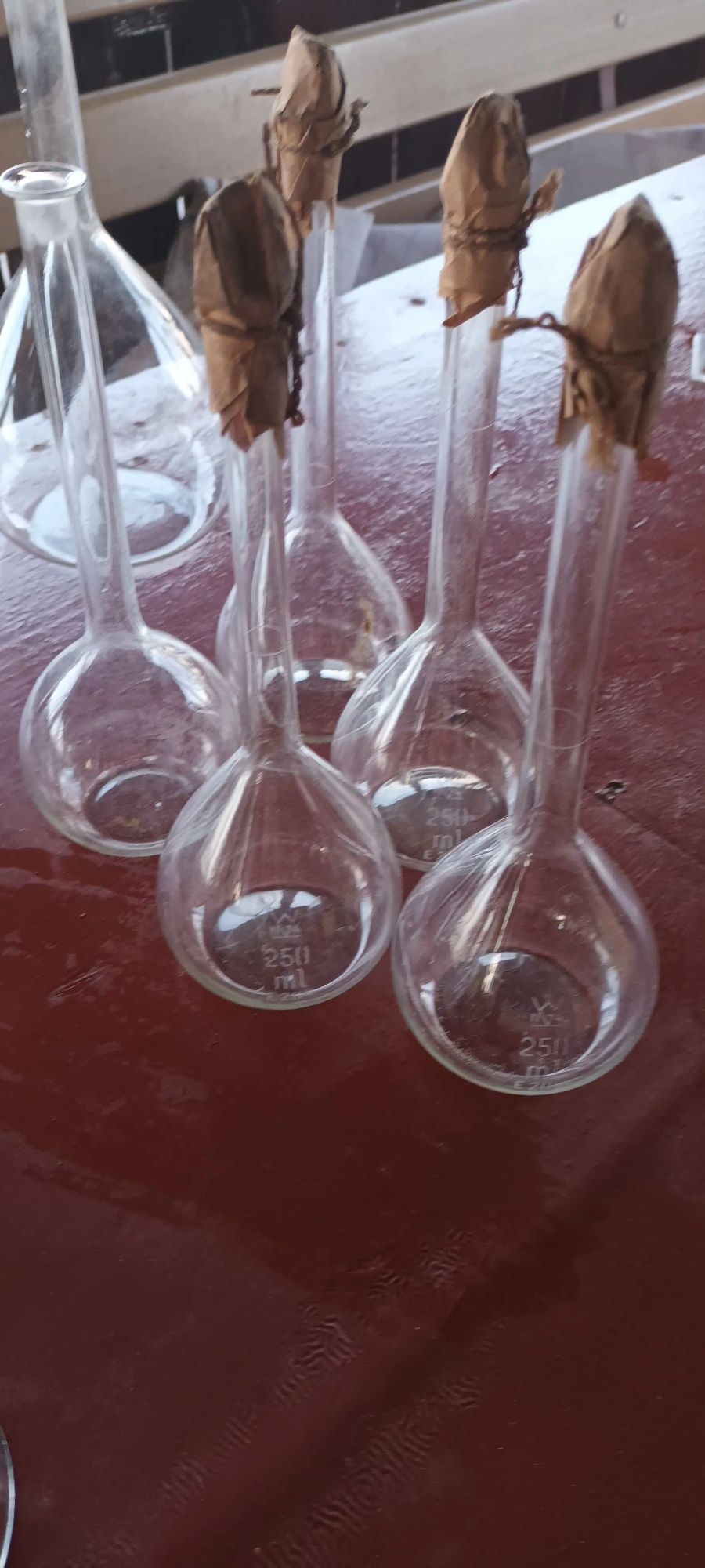 Baloane Berzelius,pahare și pipete gradate sticlărie laborator.