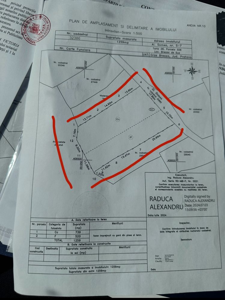 Teren de vanzare Breaza, toate utilitatile, intravilan, 80.000 €