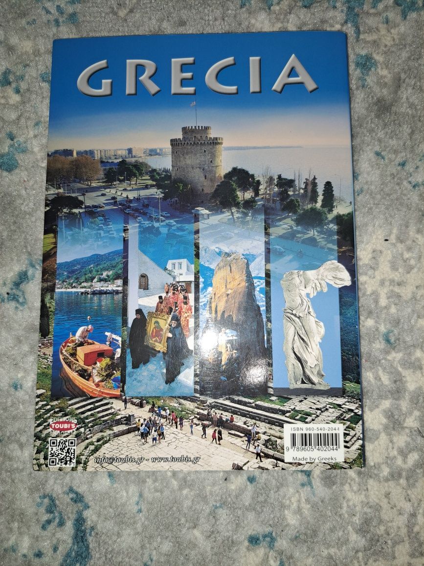 Vând o carte despre Grecia