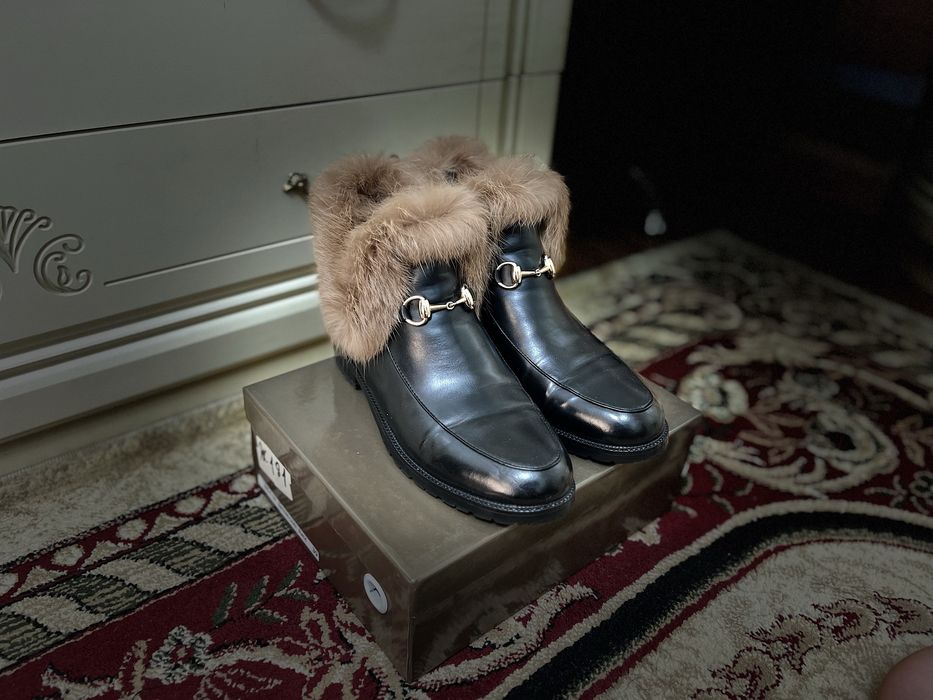 Зимние ботинки отличном состоянии