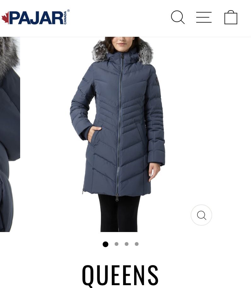 Канадско зимно женско яке Pajar Queens, size M/S. Спешно!