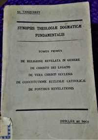 Carte veche latina - Synopsis Theologiae Dogmaticae - 1959