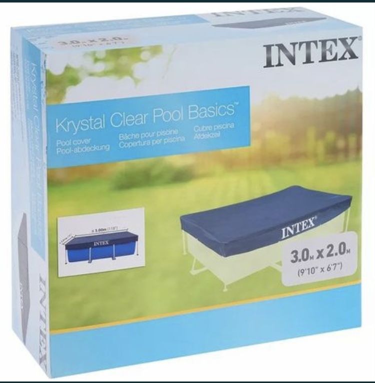 Intex бассейн для тент (чехол). Размер круглий 2.44x76см есть доставка