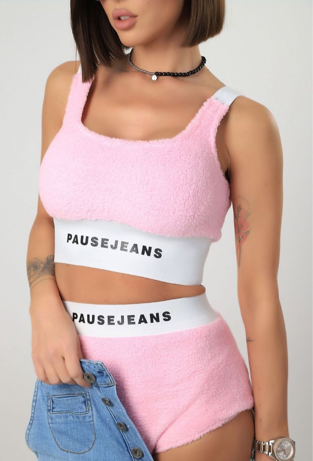 Дамски комплект STEFANI-PINK от Pause Jeans