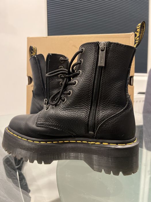 Ghete Dr. Martens Part III Store Leather