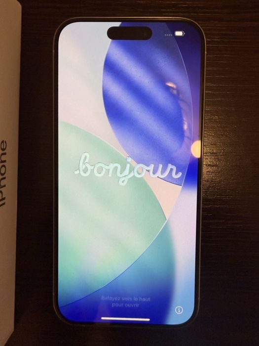 Iphone 15 pro white titanium 128GB