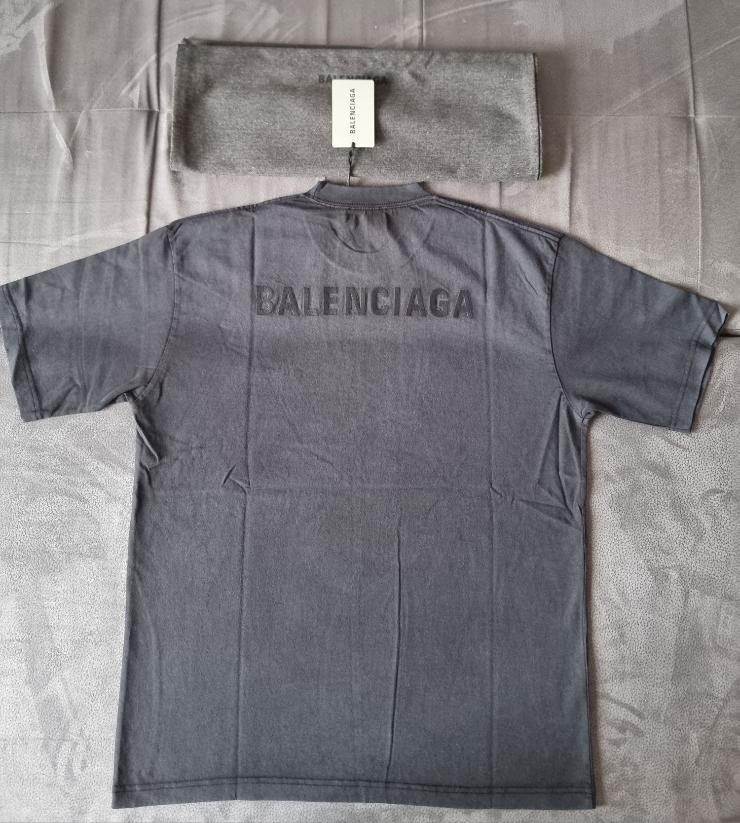 Balenciaga medium-fit-logo-print-T-shirt 2023 Намаление за последни