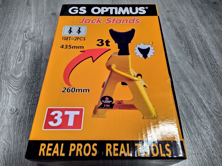Suport tip capra auto GS OPTIMUS, 3 tone, 2 bucati, 435mm