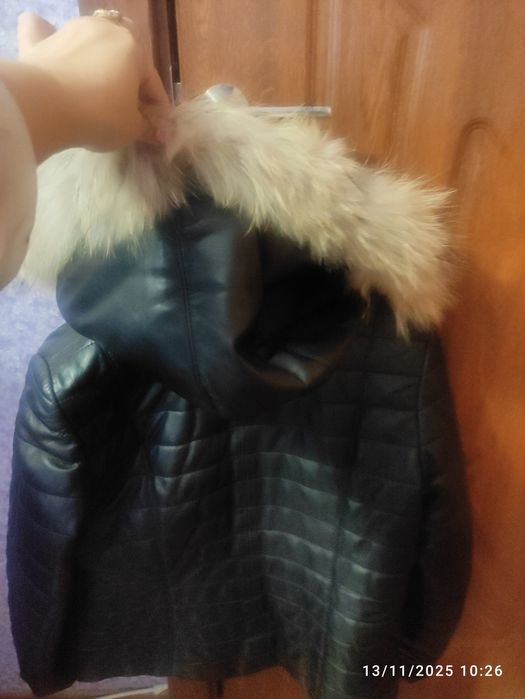 Яке от естествена кожа