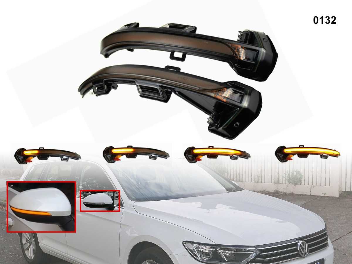 LED Lampi Semnalizatoare Dinamice Semnalizare Lateral VW Passat Arteon