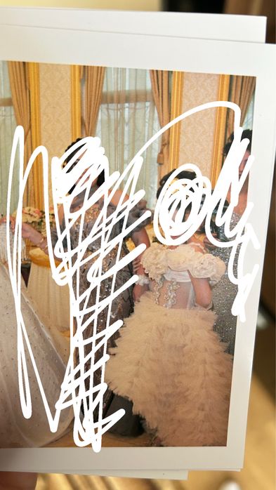 Официална двтска рокля