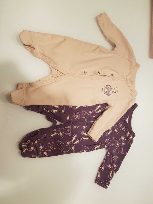 Бебешки дрехи 0-6м. Нови и много запазени.