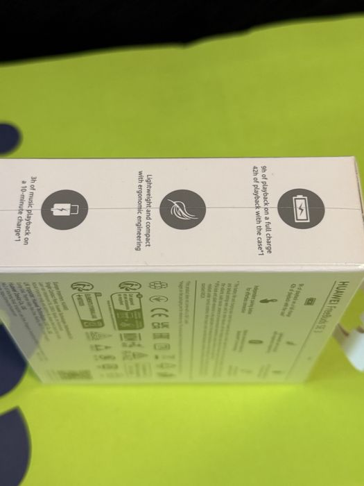 ЗАПЕЧАТАН Huawei FreeBuds SE 3 Yettel Гаранция до 2027 г. Black