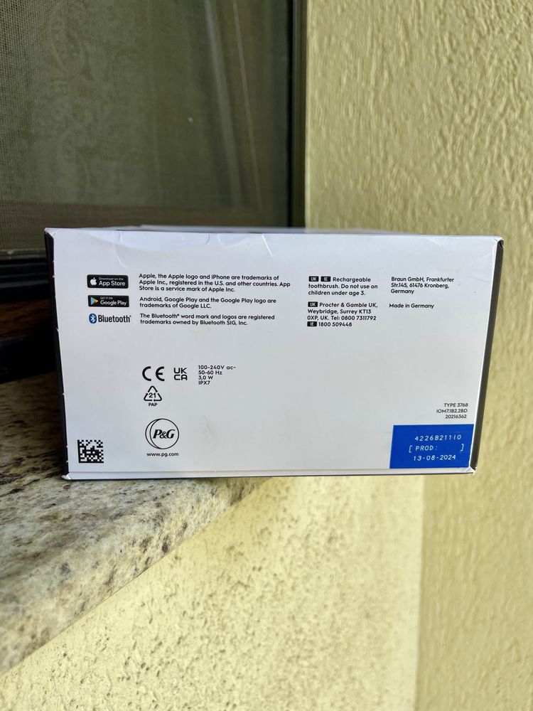 NOU! Periuta de dinti electrica Oral B IO7 Negru