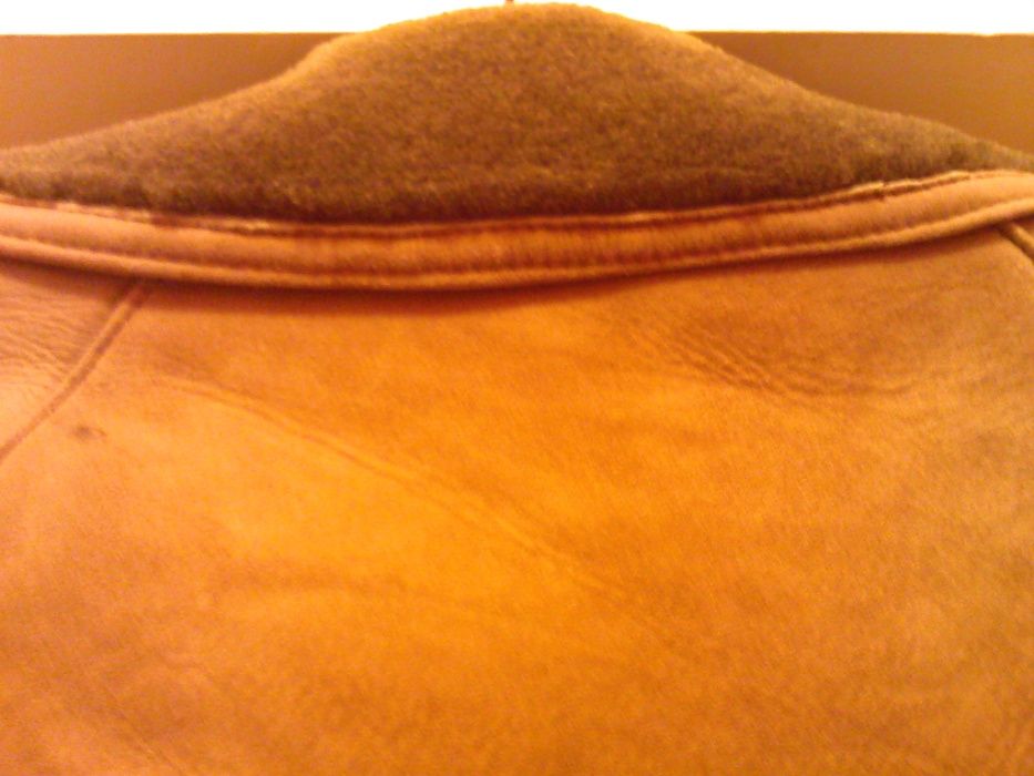 Cojoc blana naturala Anglia tip Alain Delon. gros. stare f. buna