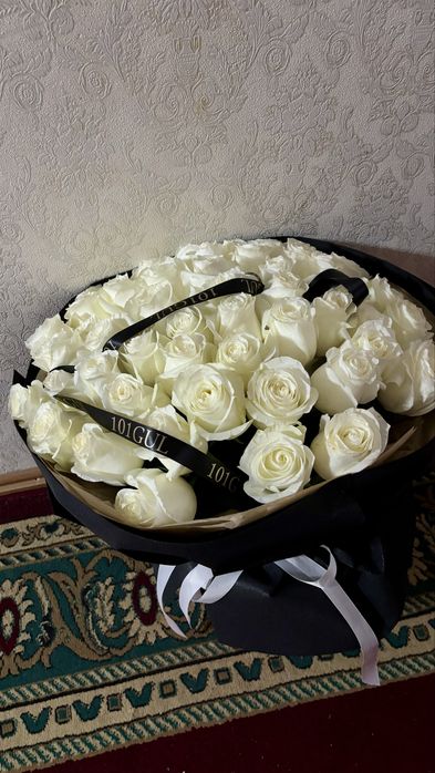 Цветы новые 51 штук голландская роза только что получила