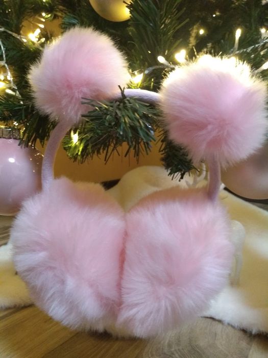 Детски розови ушанки